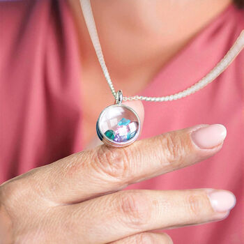 Create Your Own Family Birthstone Locket Necklace, 2 of 7