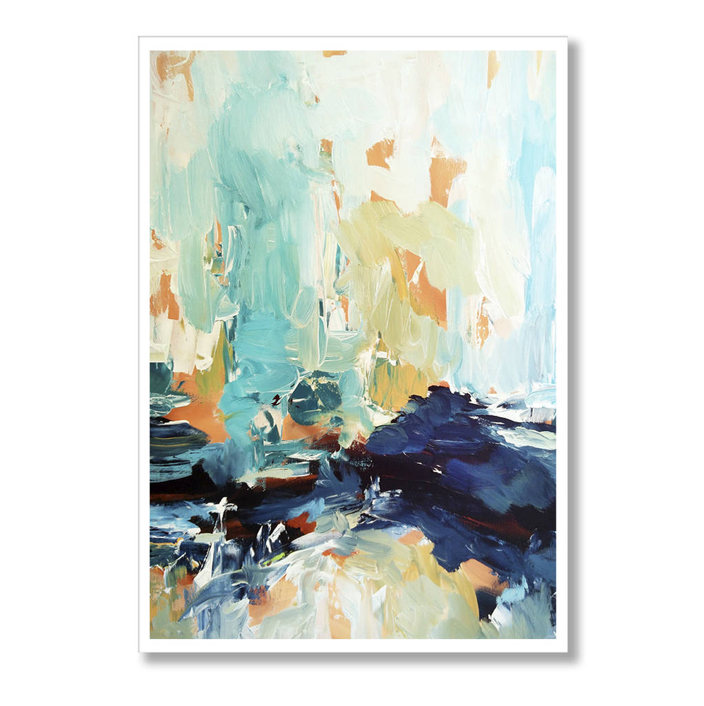 abstract 25 limited edition fine art print a4 size by omar obaid