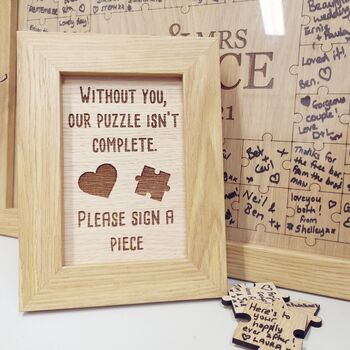 Wedding Puzzle Guestbook, 4 of 5