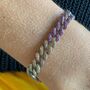 Rainbow Curb Bracelet, thumbnail 1 of 3
