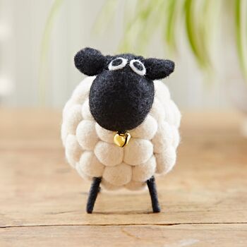 Felt Sheep Ornament, 3 of 7