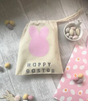 Personalised Easter Bunny Treat Bag, 6 of 6