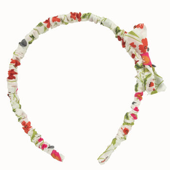 Hairband Liberty Fabric With Bow, 3 of 7