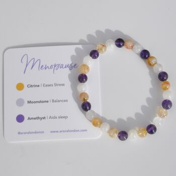 Menopause Support Crystal Bracelet Gift For Her, 6 of 7