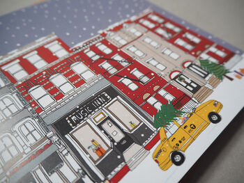 New York Christmas Cards Set Of Five, 3 of 3
