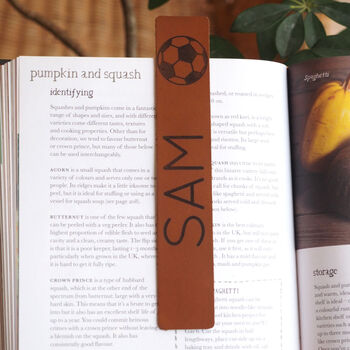 Football Bookmark With Your Name, 7 of 7