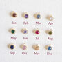 Personalised Gold Plated Beaded Birthstone Bracelet, thumbnail 9 of 10