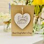 Personalised Father's Day Dog Pooch Keepsake Card, thumbnail 4 of 10