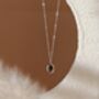 Sterling Silver 925 Birthstone Pendant Necklace, thumbnail 1 of 10