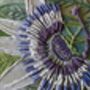 Passionflower Embroidery Pattern For Beginners, thumbnail 8 of 8