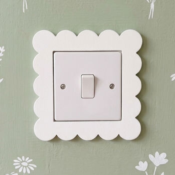 Personalised Acrylic Light Switch Surround, 7 of 8