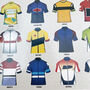 Vintage Cycling Jerseys Jigsaw, thumbnail 3 of 3