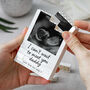 Personalised New Baby Bump Announcement Block For Dad, thumbnail 9 of 11