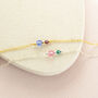 Mother And Child Beaded Birthstone Chain Bracelet, thumbnail 6 of 9