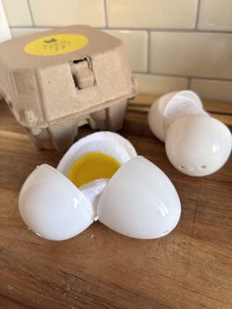 Pretend Play Box Of Eggs With Mini Felt Eggs Inside, 3 of 4