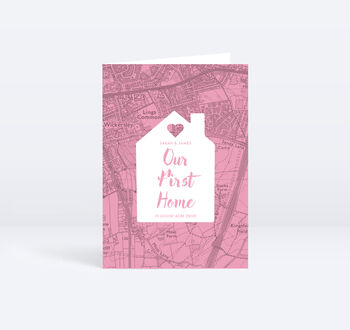 Our Home Personalised Greeting Card, 4 of 10
