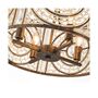 Four Light Sparkling Crystal Glass Statement Chandelier, thumbnail 4 of 10