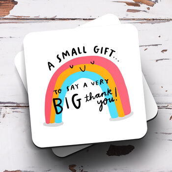 Personalised Mug 'Small Gift Big Thank You', 3 of 3