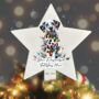 Personalised Dalmatian In Christmas Lights, thumbnail 8 of 10