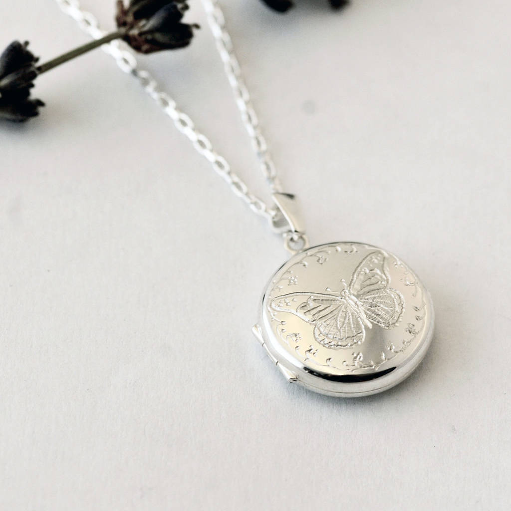 Butterfly Locket By Heather Scott Jewellery