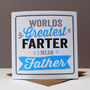 Farter Funny Father Card, thumbnail 3 of 5