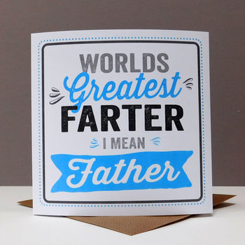 Farter Funny Father Card, 3 of 5