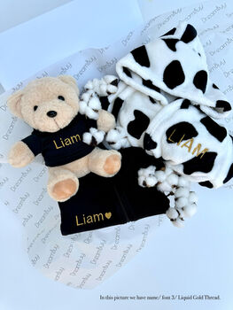 Personalised Toddler And Baby Gift Set Box Seven Options, 4 of 11