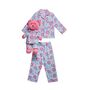 Alisa Pyjama Set With Matching Teddy Bear Set, thumbnail 2 of 3