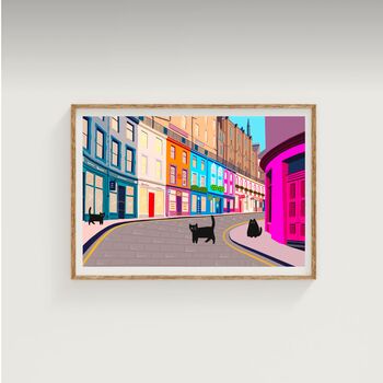 Cats In Edinburgh Print, 2 of 6