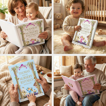 Personalised Nursery Rhymes And Poems Book, 2 of 12