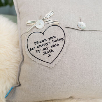 Personalised Friend Bouquet Cushion, 6 of 6