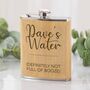 Personalised Bamboo Hipflask, thumbnail 2 of 2