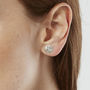 Isis Silver Earrings, thumbnail 2 of 6