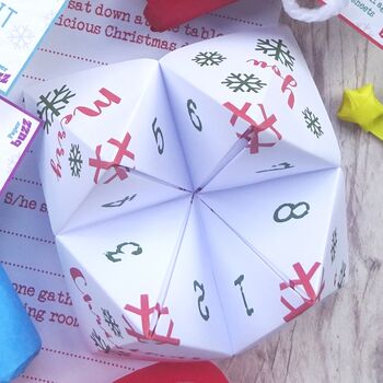 Christmas Table Game Fortune Tellers, 3 of 4