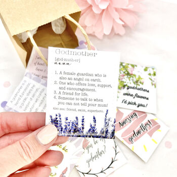 Godmother Proposal Gift | 'Will You Be My Godmother' Tea Gift | New Mum, 3 of 12