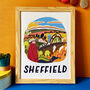Sheffield Travel Poster, thumbnail 2 of 7