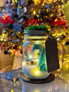 Christmas Mason Jar Lights, 9 of 11
