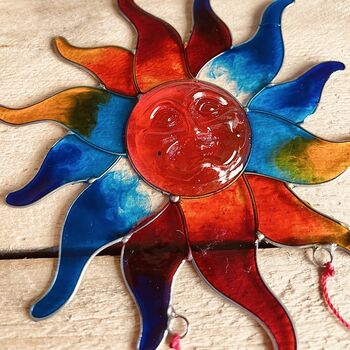 Smiling Rainbow Sun Shine Sun Catcher, 2 of 5