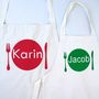 Personalised Adult And Child Apron Set, thumbnail 4 of 8
