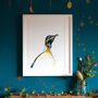 Inky Penguin Illustration Print, thumbnail 2 of 5