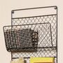 Contemporary Three Compartment Magazine Rack, thumbnail 5 of 7