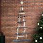 Rope Ladder Hanging Wooden Christmas Tree Decor, thumbnail 1 of 3