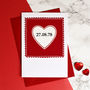 Special Date Personalised Anniversary Card, thumbnail 2 of 6
