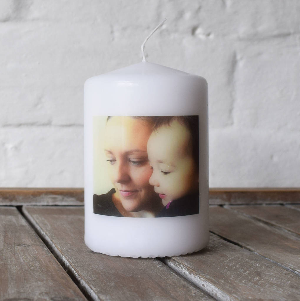 Personalised Photo Candle Gift By Jodie Gaul