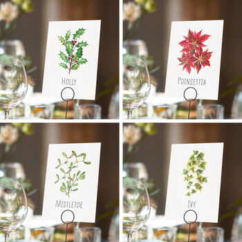 Autumn And Winter Table Name Cards, 6 of 9