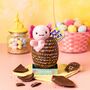Happy Hatchers Milk Chocolate Egg, Soft Toy Surprise, thumbnail 2 of 2