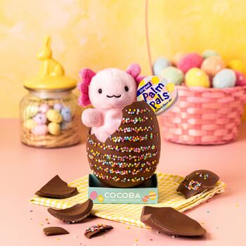 Happy Hatchers Milk Chocolate Egg, Soft Toy Surprise, 2 of 2