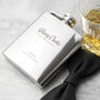 Personalised Best Man Hip Flask, thumbnail 1 of 8
