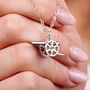 Arsenal Football Club Silver Finish Cannon Necklace, thumbnail 1 of 10