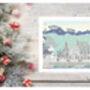 Father Christmases Wait For The Boat Pack Of Five Cards, thumbnail 1 of 2
